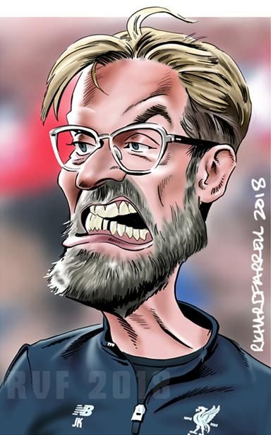 jurgen klopp cartoon images