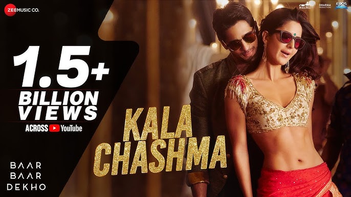 kala chashma lyrics in english