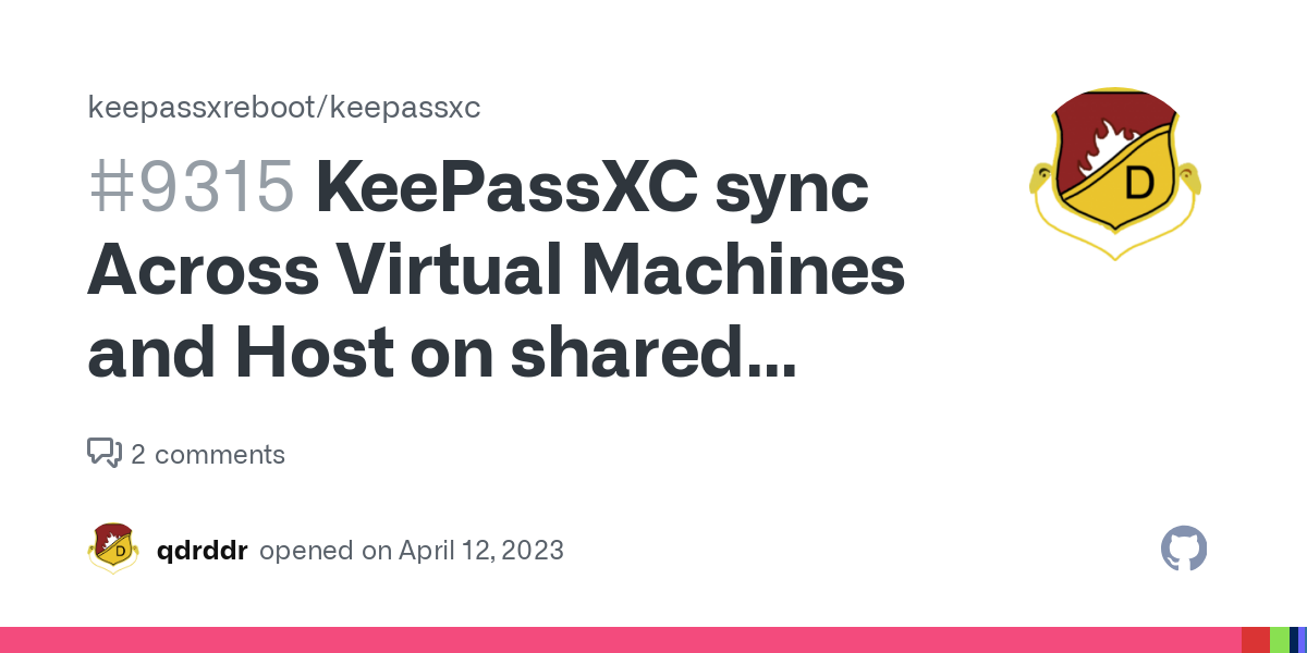 keepassxc sync