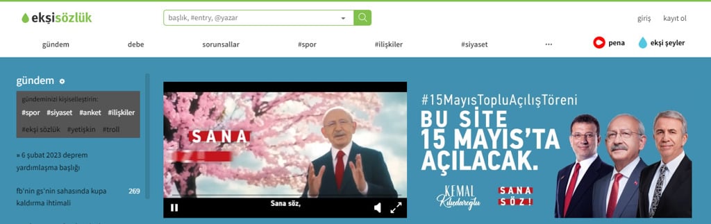 kemal kılıçdaroğlu sözlük