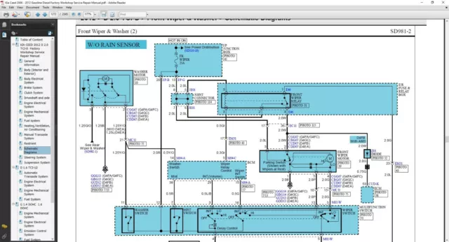 kia ceed ed service manual