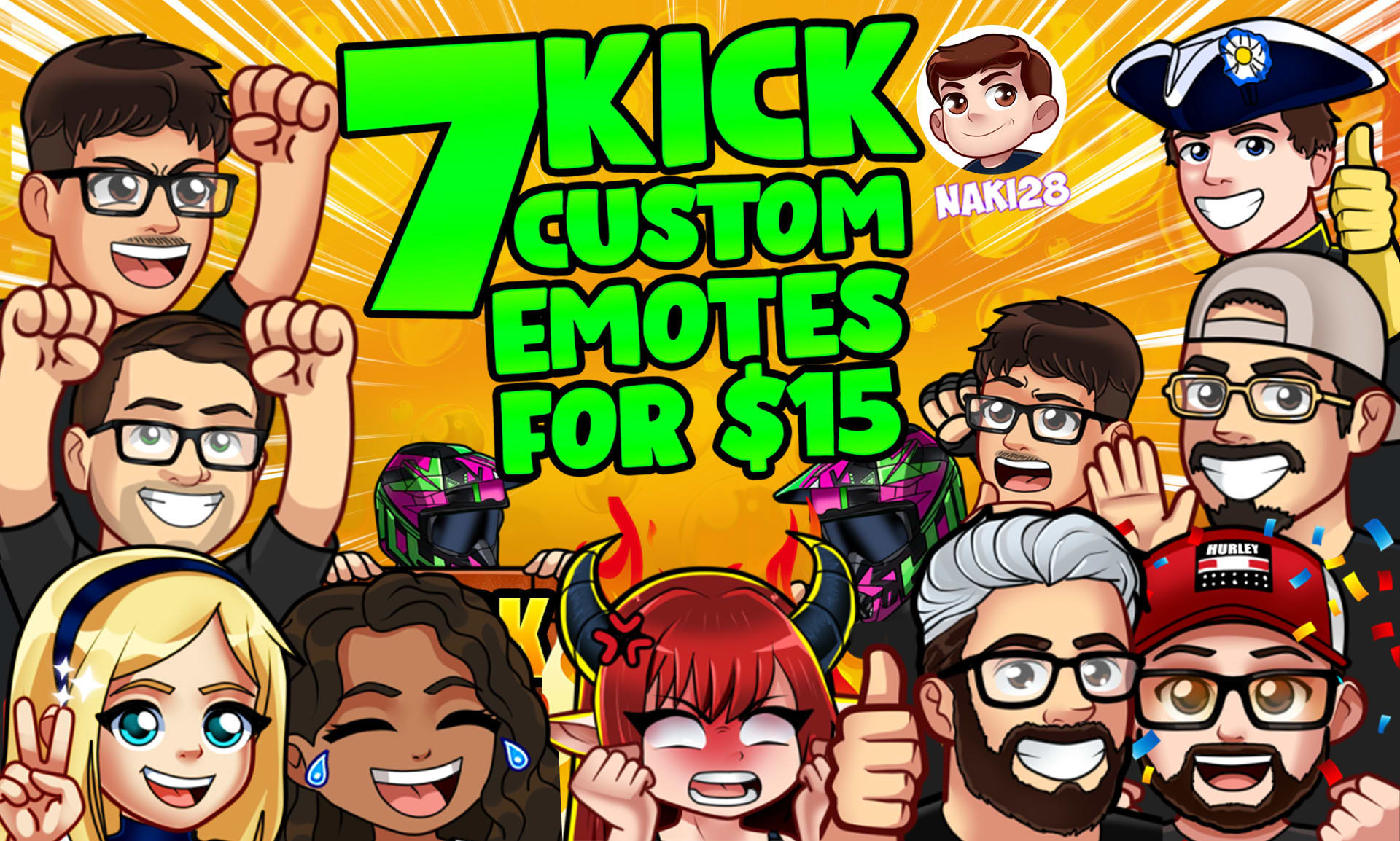 kick emotes