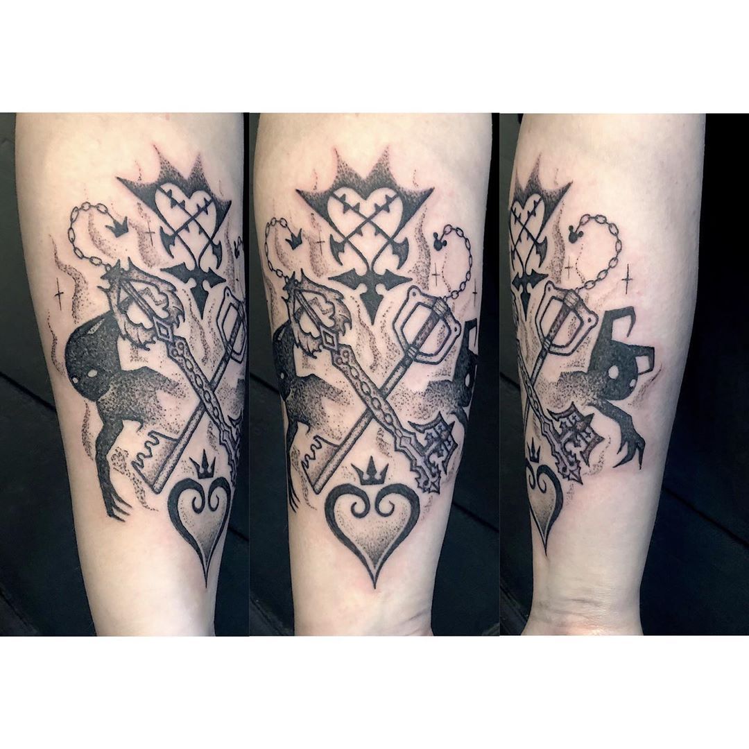 kingdom hearts tattoo