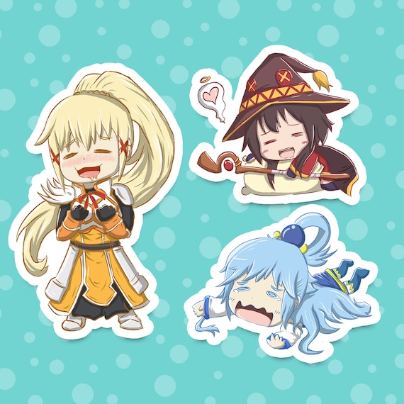 konosuba stickers