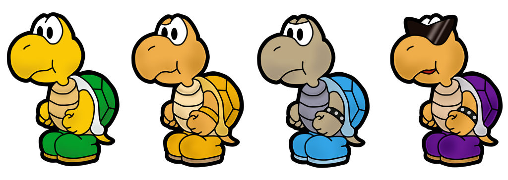 koopa troopa paper mario