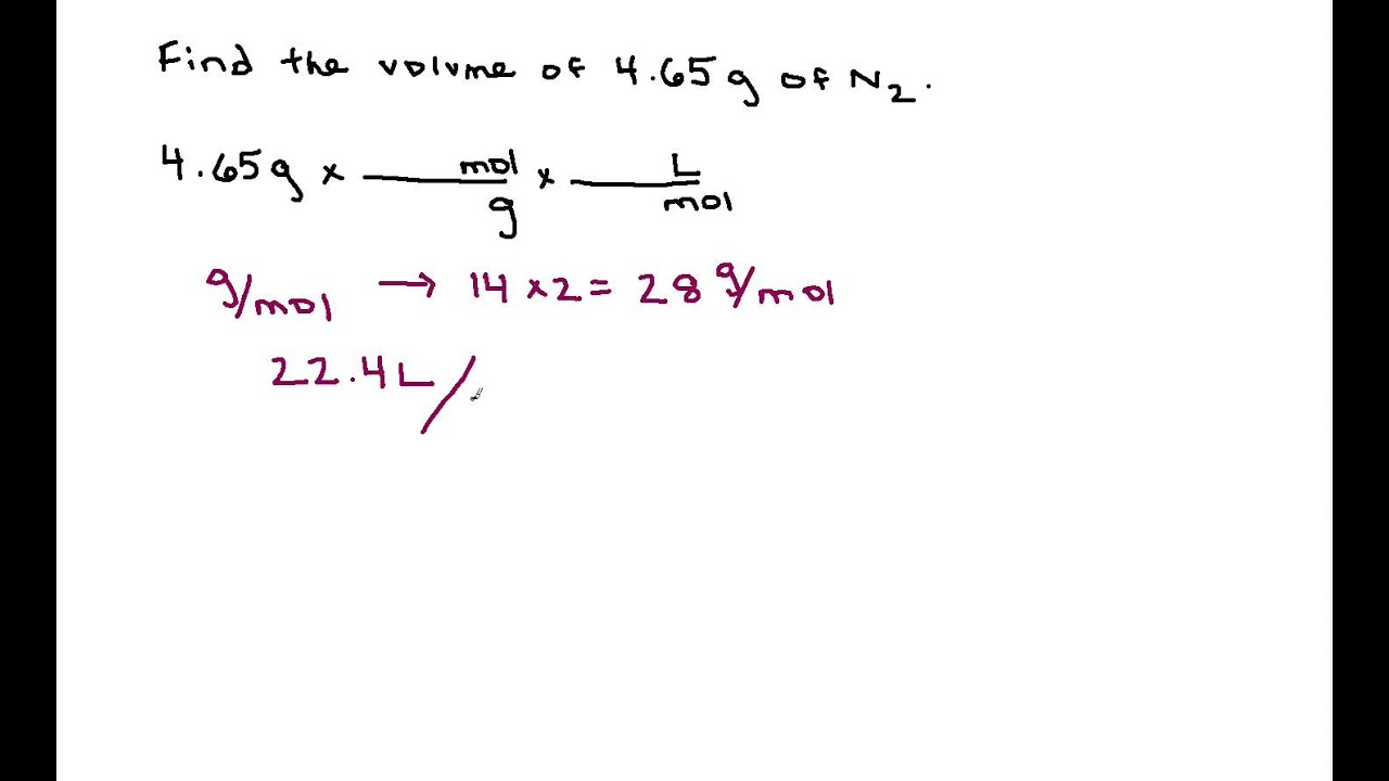 l to grams conversion