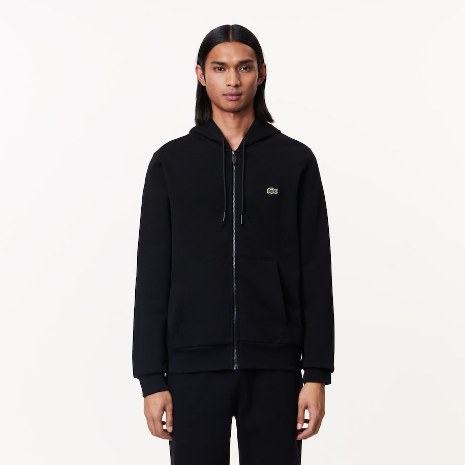 lacoste full zip sweater