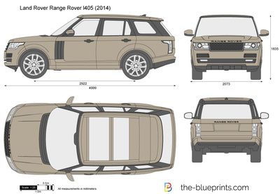 land rover range rover vogue dimensions