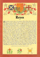 last name reyes origin