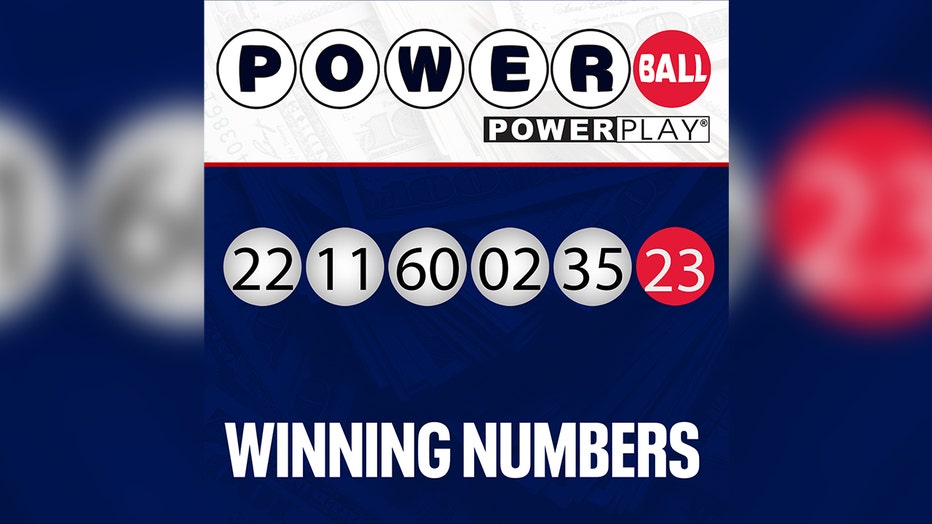 last nights winning lottery numbers