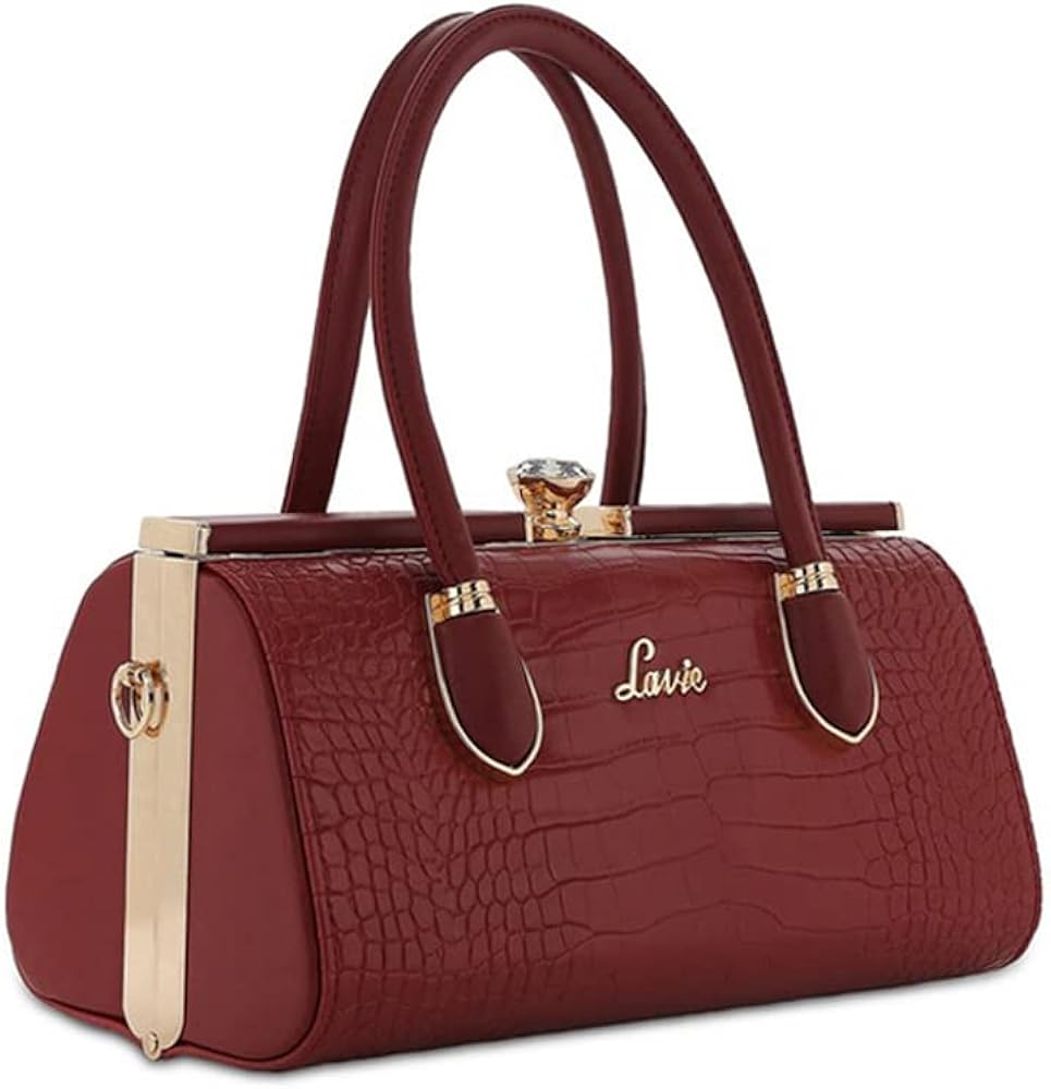 lavie red handbag