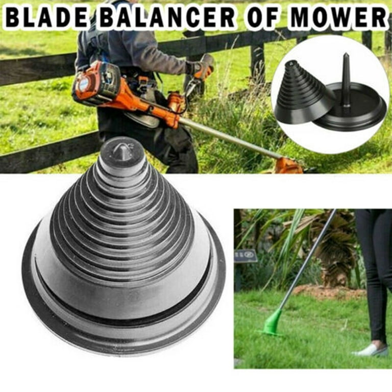 lawn mower blade balancer