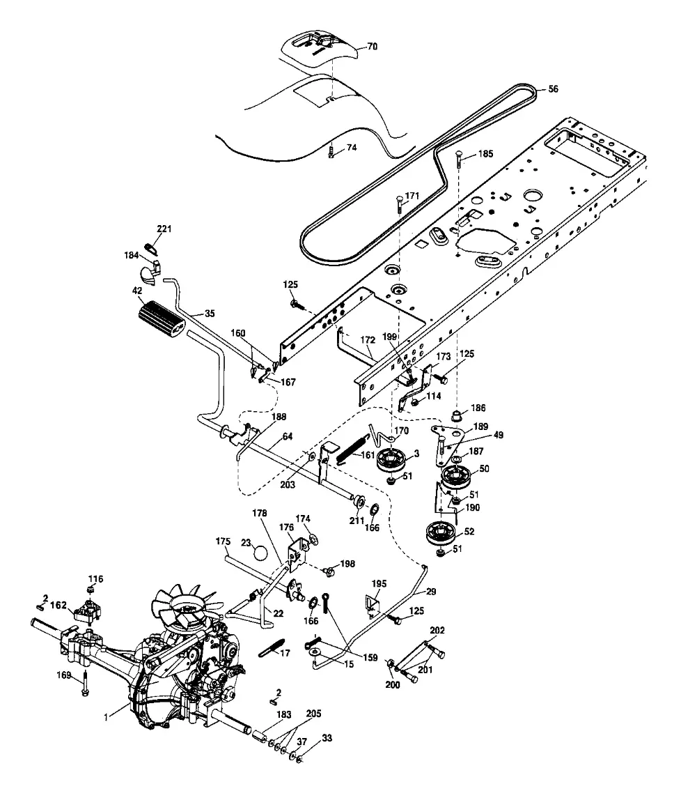 lawn tractor craftsman parts