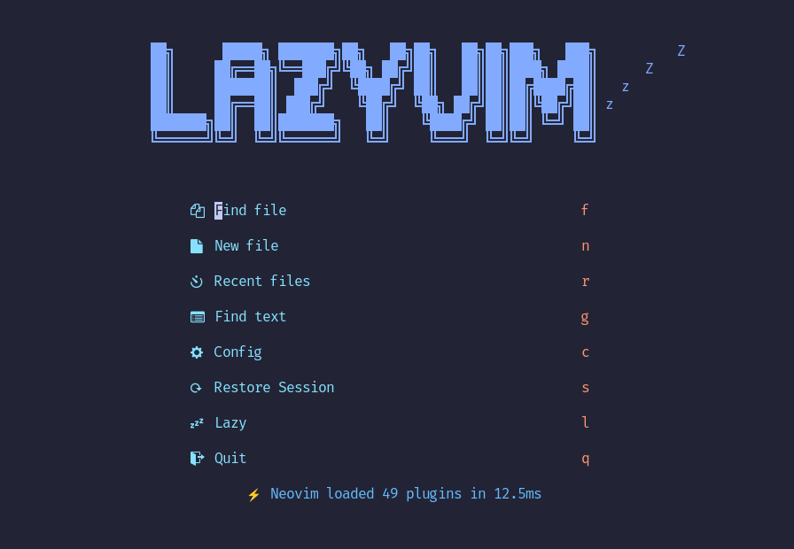 lazy nvim