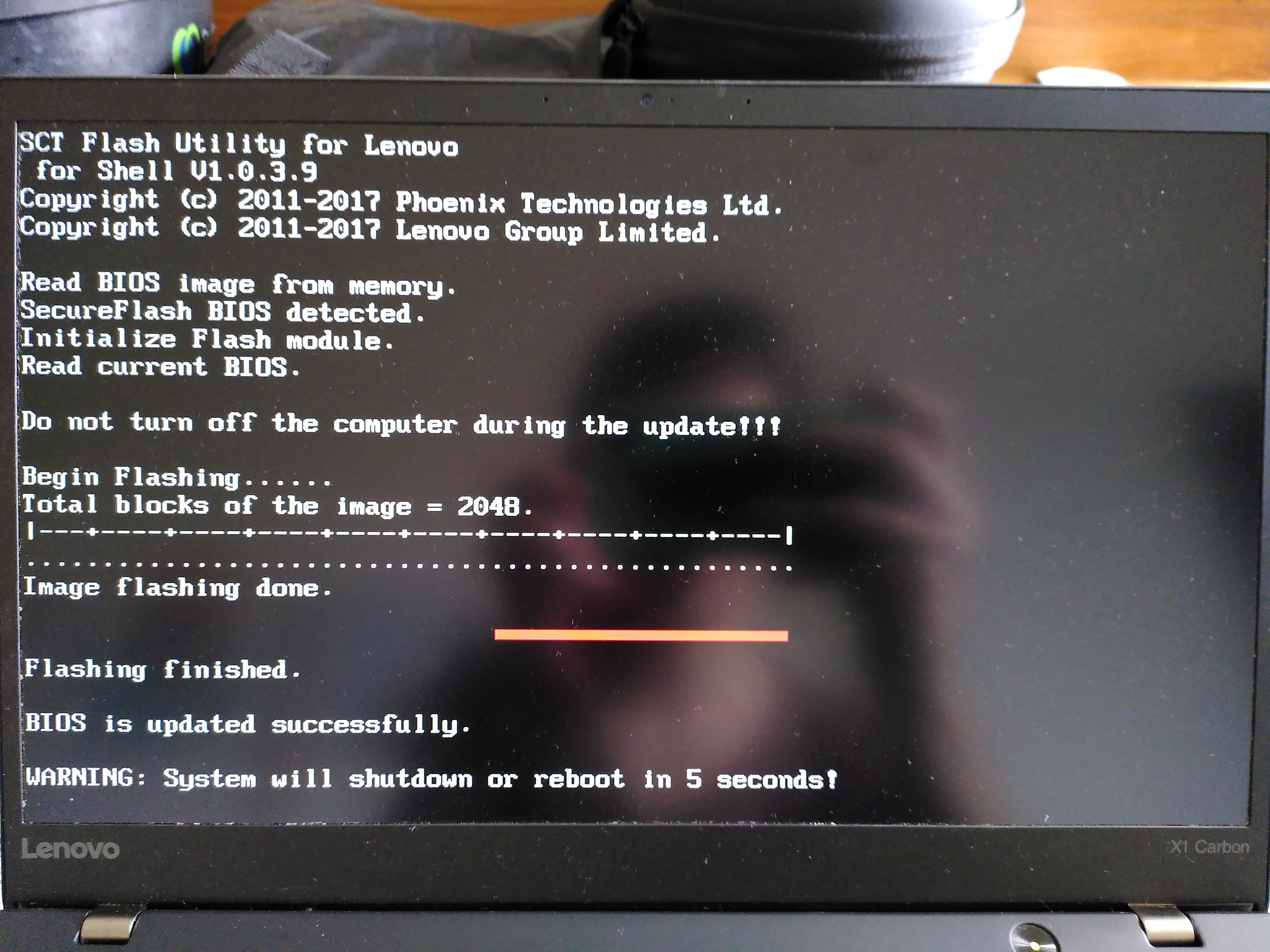 lenovo update bios