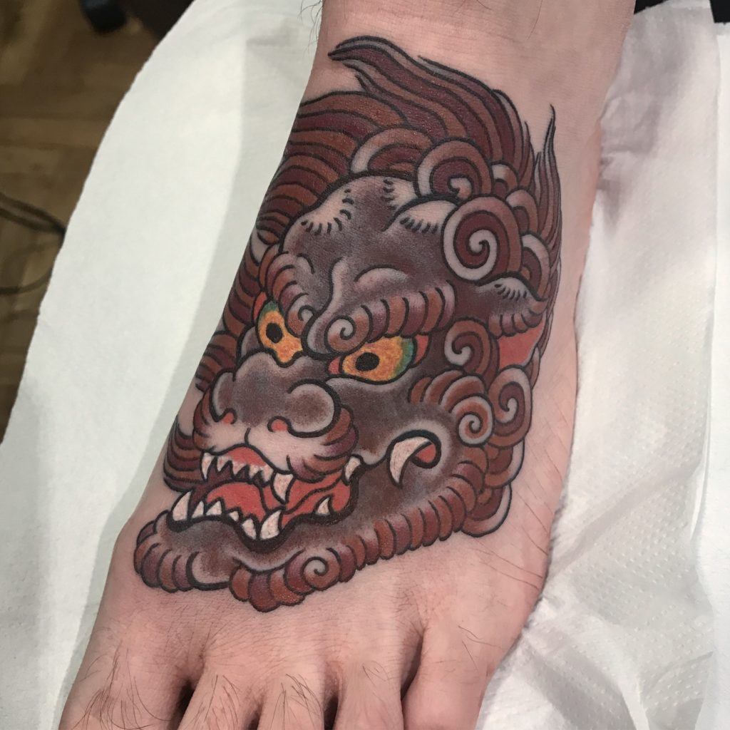 león japonés tattoo