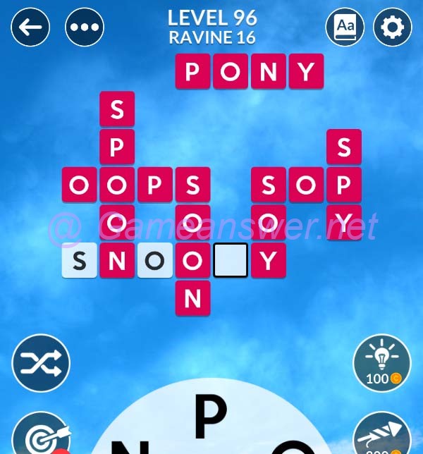 level 96 wordscapes