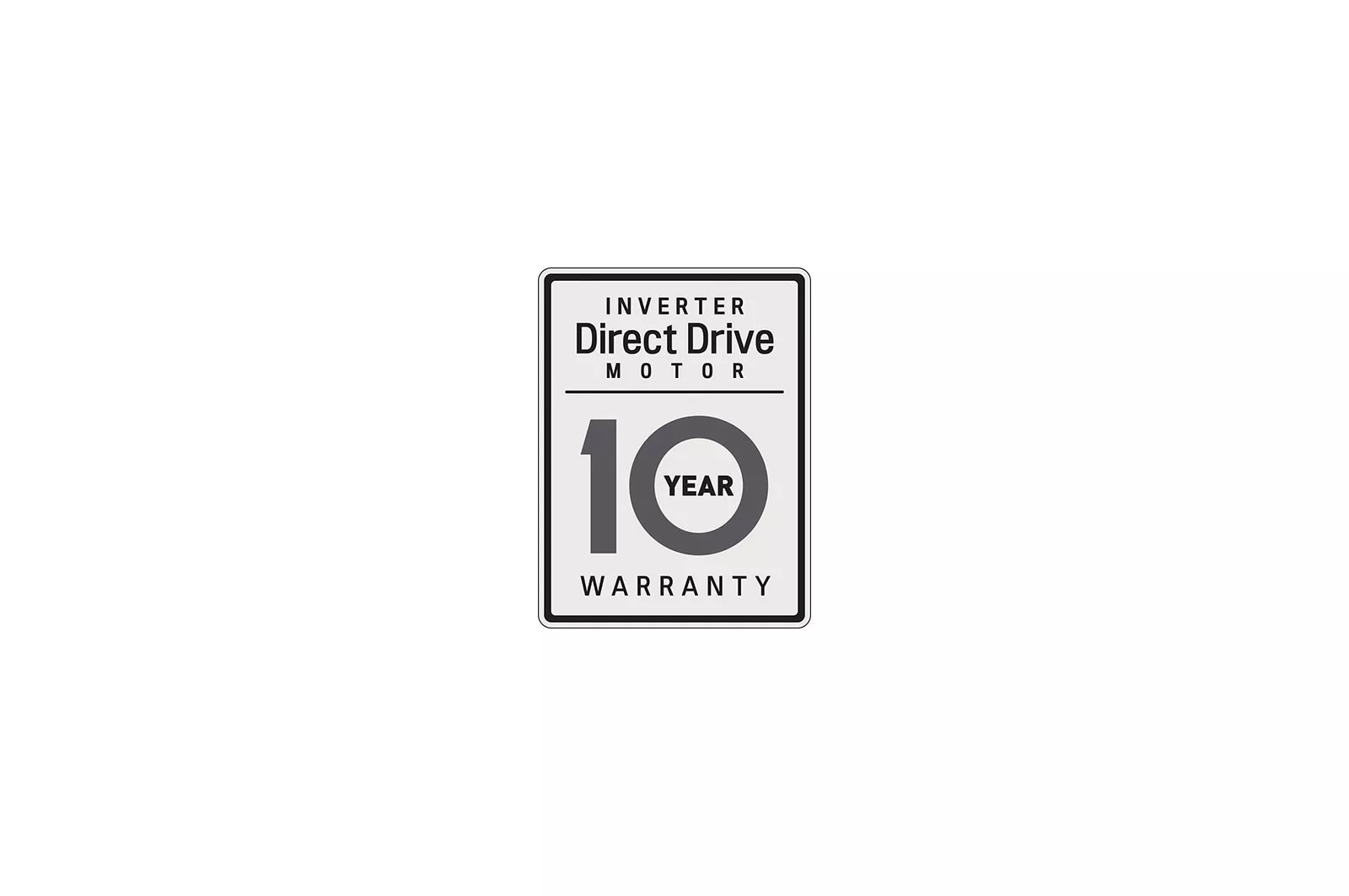 lg 10 year warranty sticker