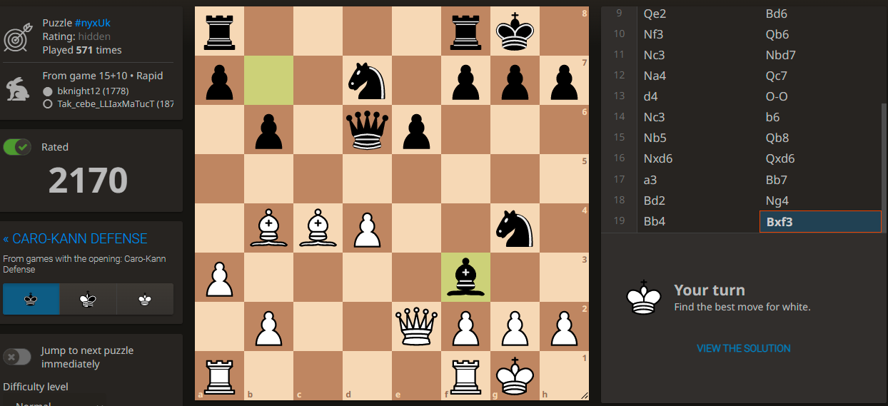 lichess puzzle