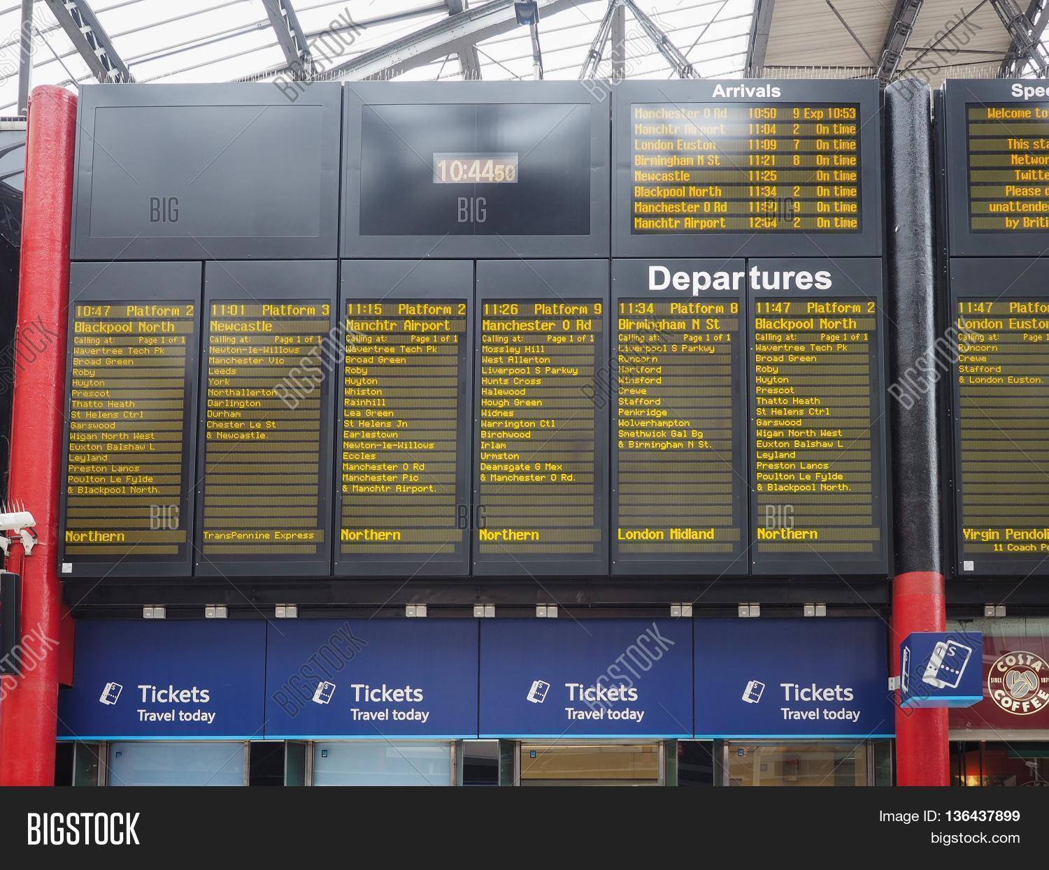 lime street departure