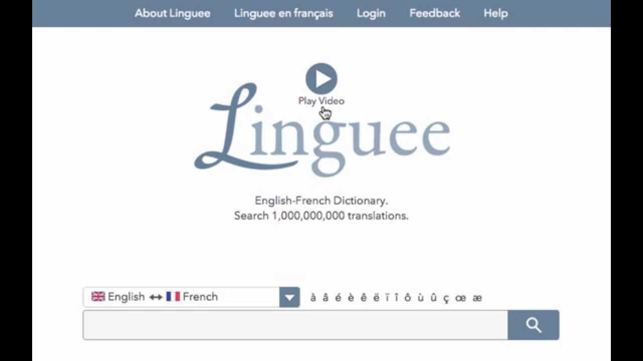 linguee english french