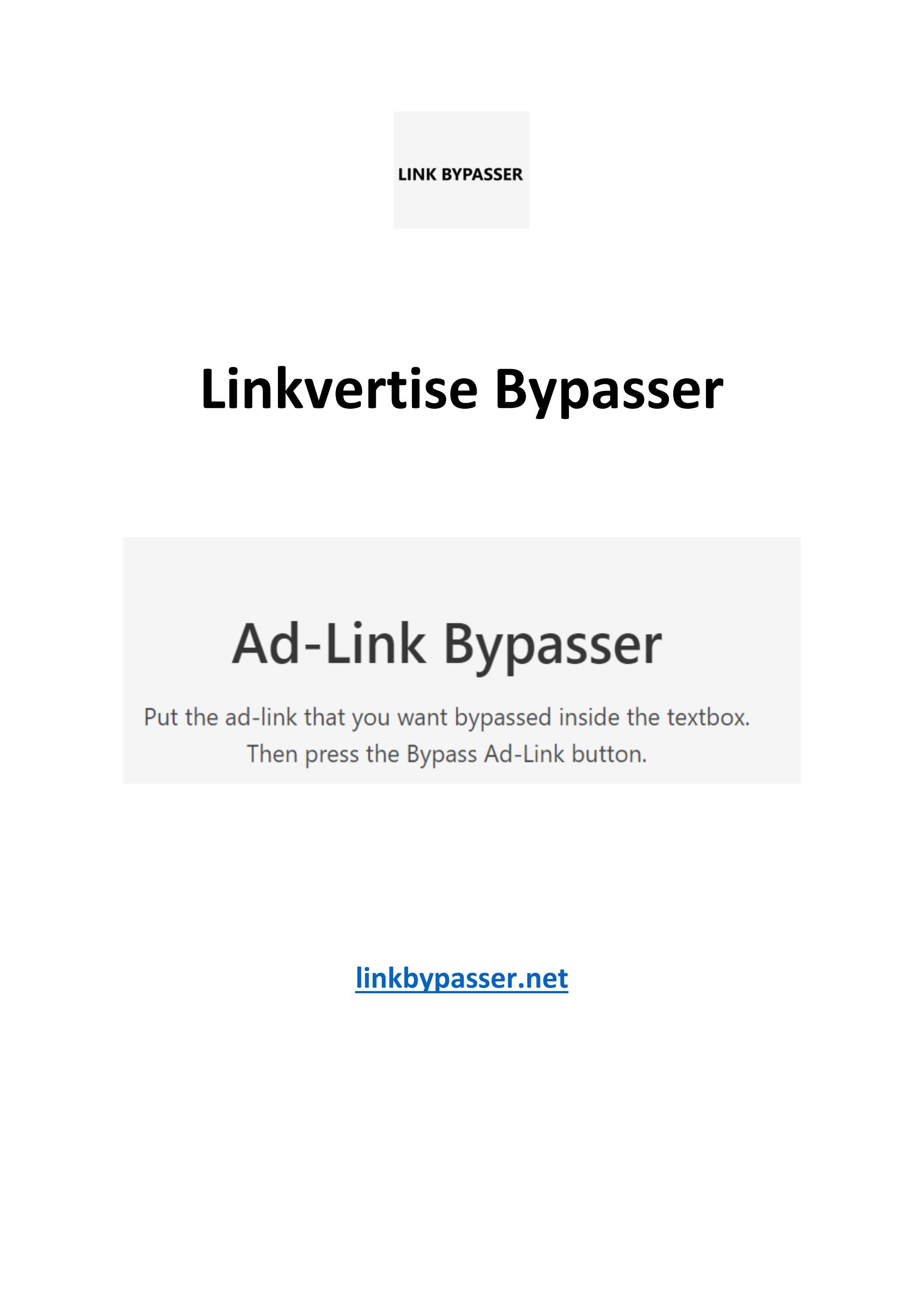 linkvertise bypass