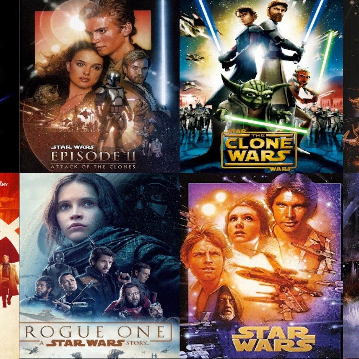 list star wars films in order