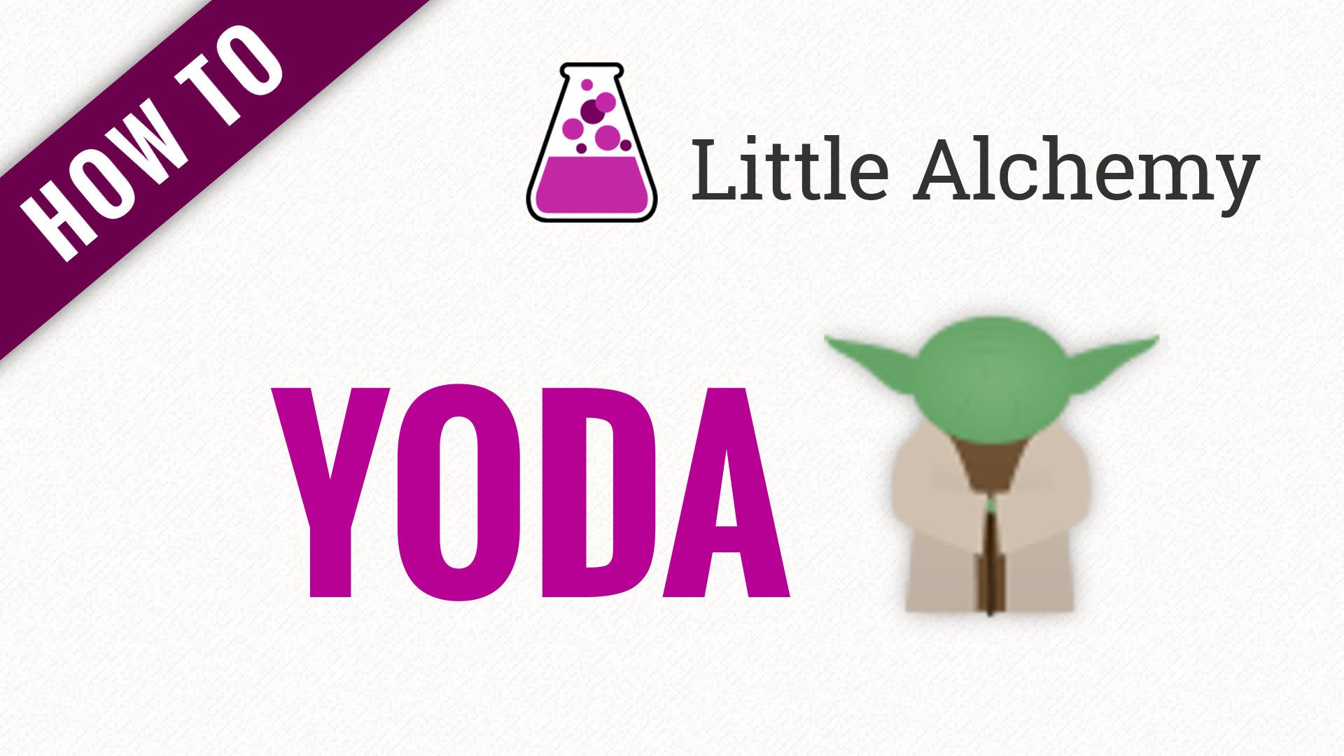 little alchemy yoda