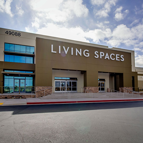 living spaces outlet online