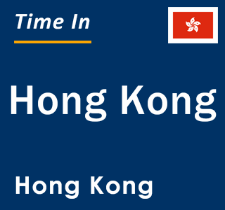 local time in hong kong