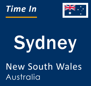 local time in sydney australia