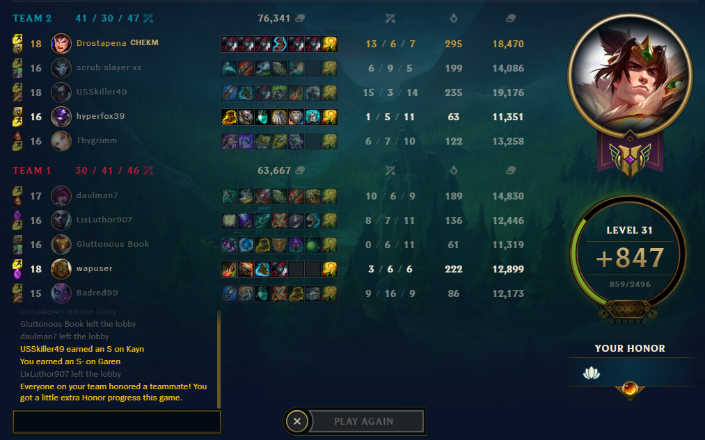 lol garen build