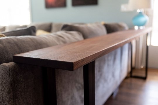 long and narrow console table