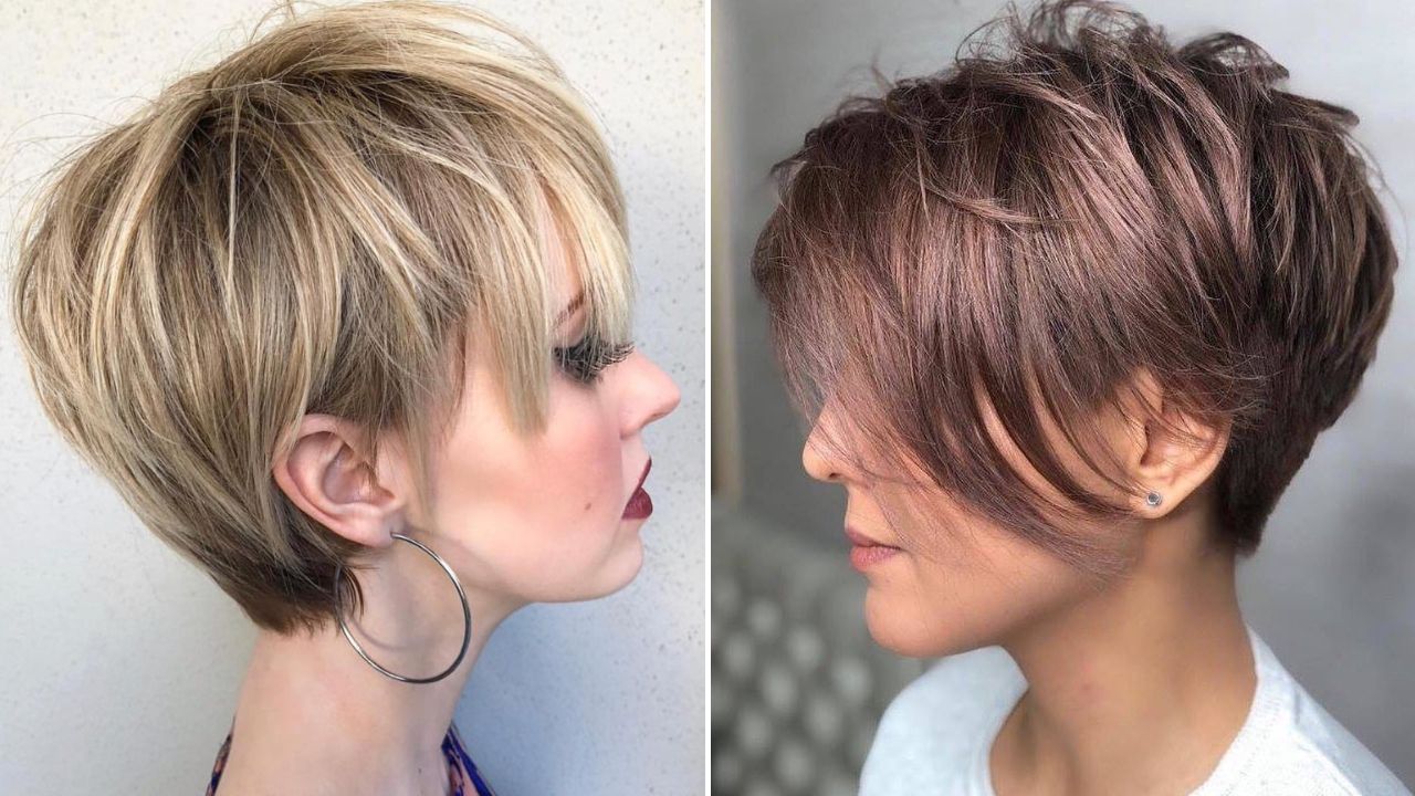 long pixie cut