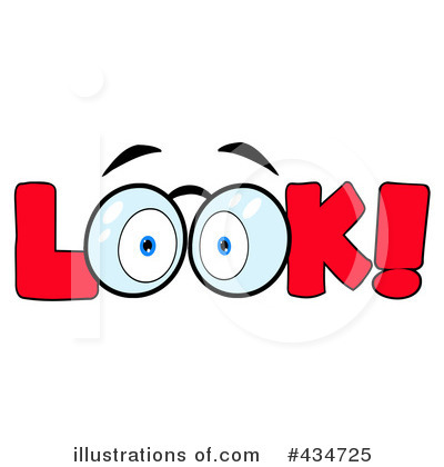 look clip art