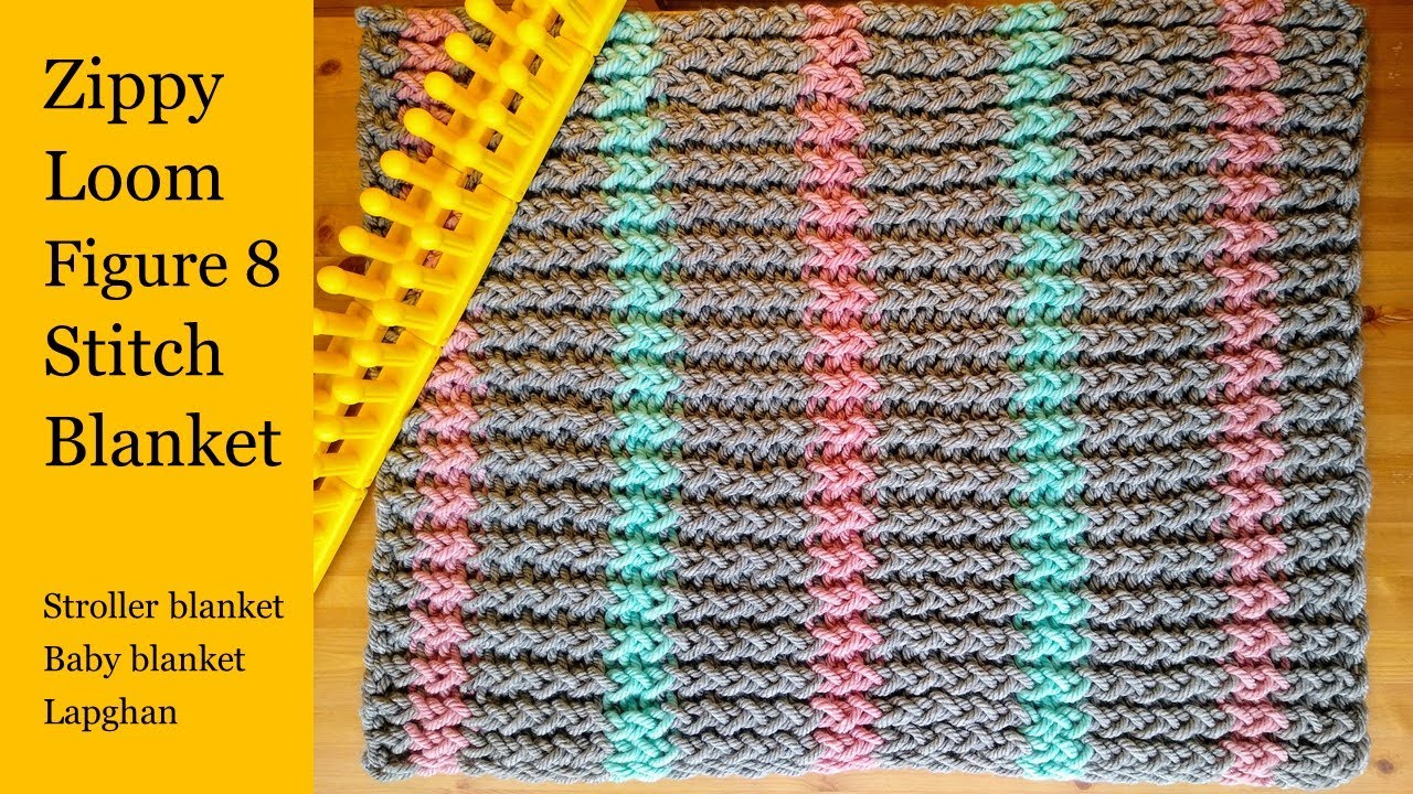 loom knit blanket