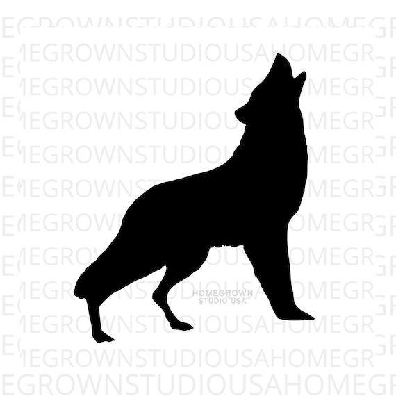 loup silhouette