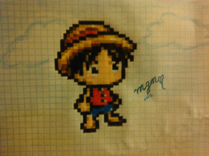 luffy 8 bits