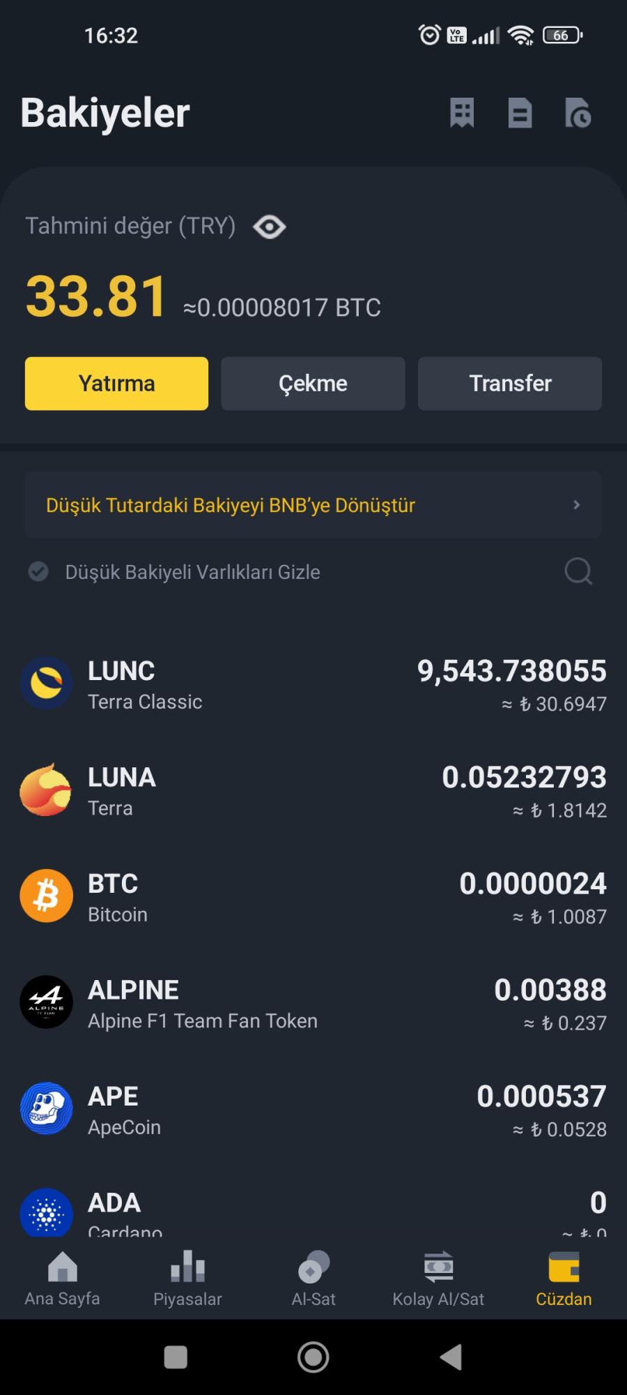 lunc yorum binance