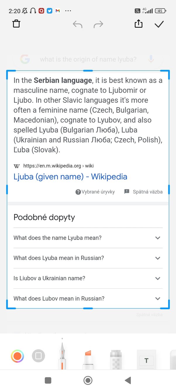 lyuba name