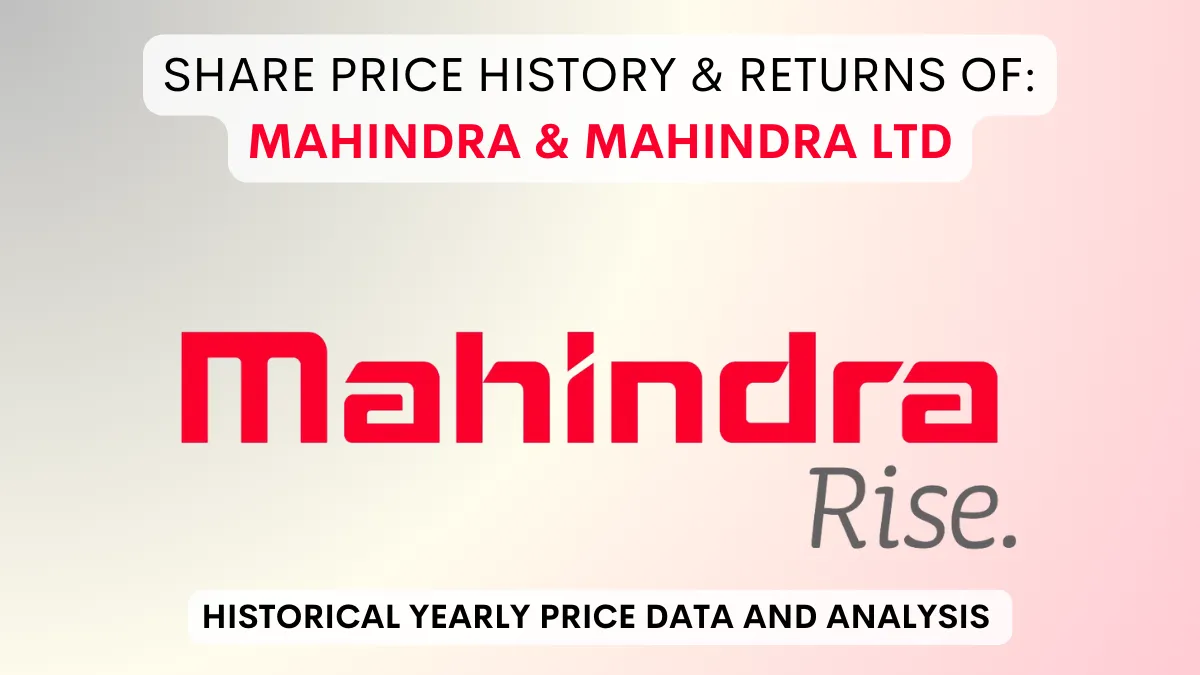 mahindra finance share price history