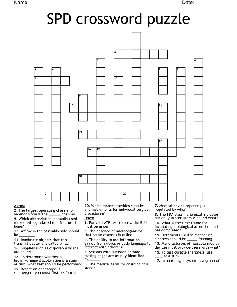 make sterile crossword clue