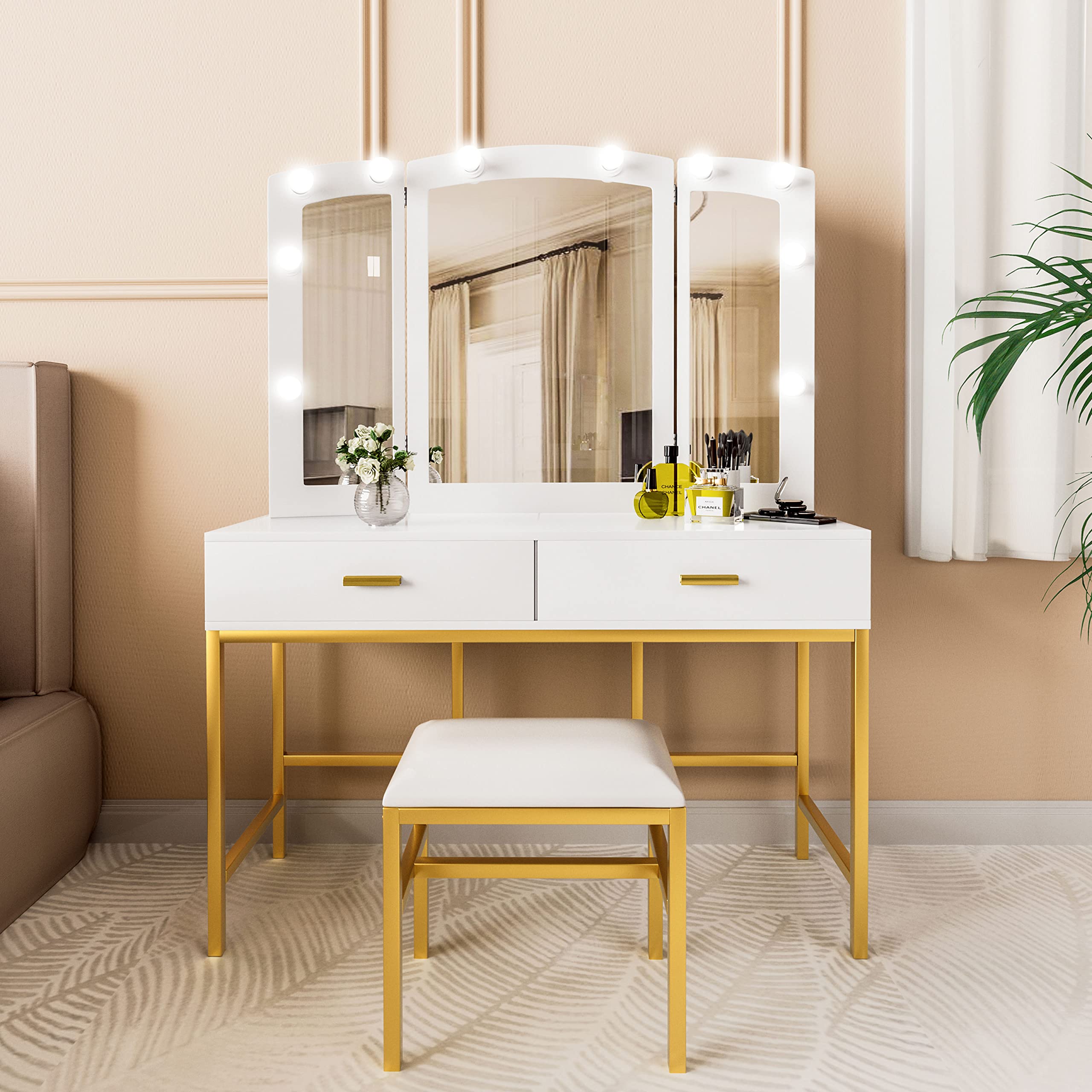 make-up vanity table