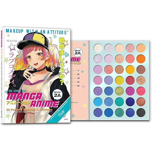 manga makeup palette