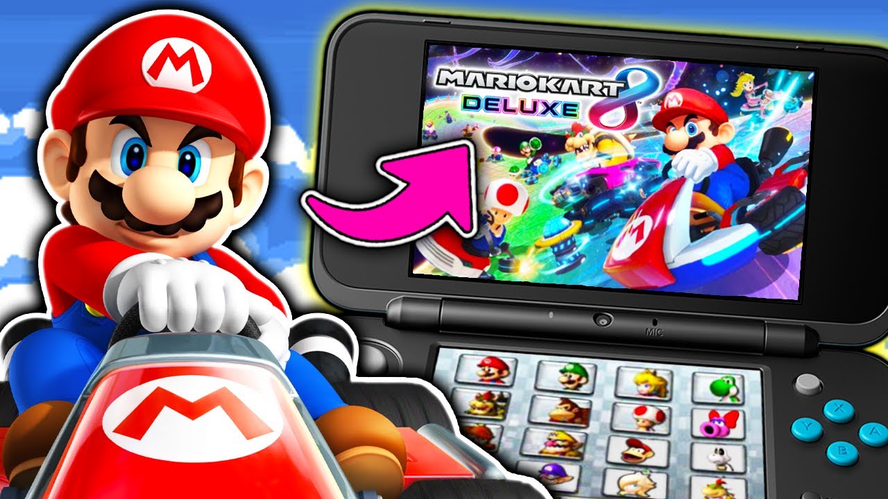 mario kart 8 deluxe nintendo 3ds