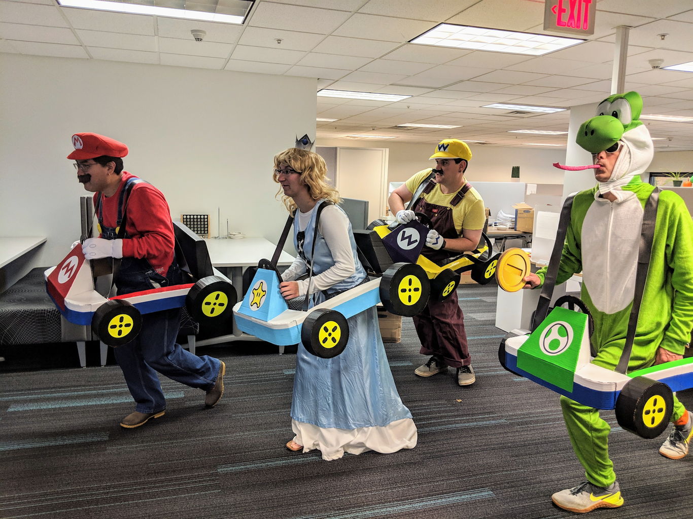 mario kart outfits