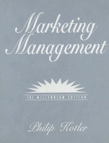 marketing management millenium edition