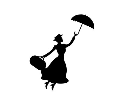 mary poppins vector