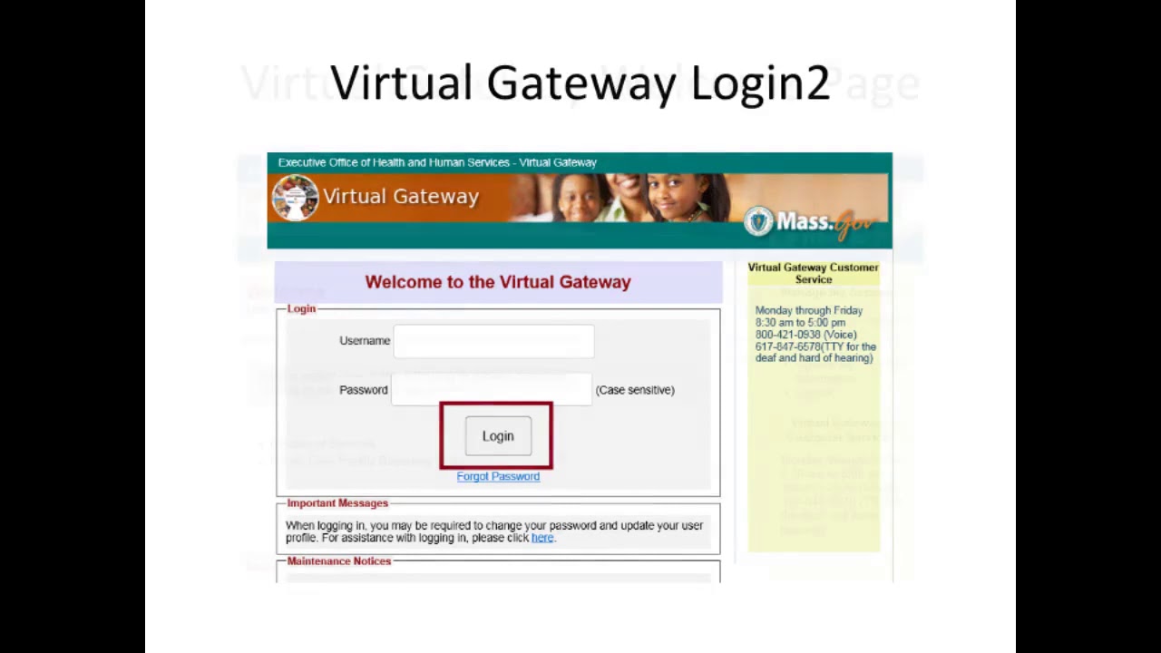 masshealth virtual gateway login