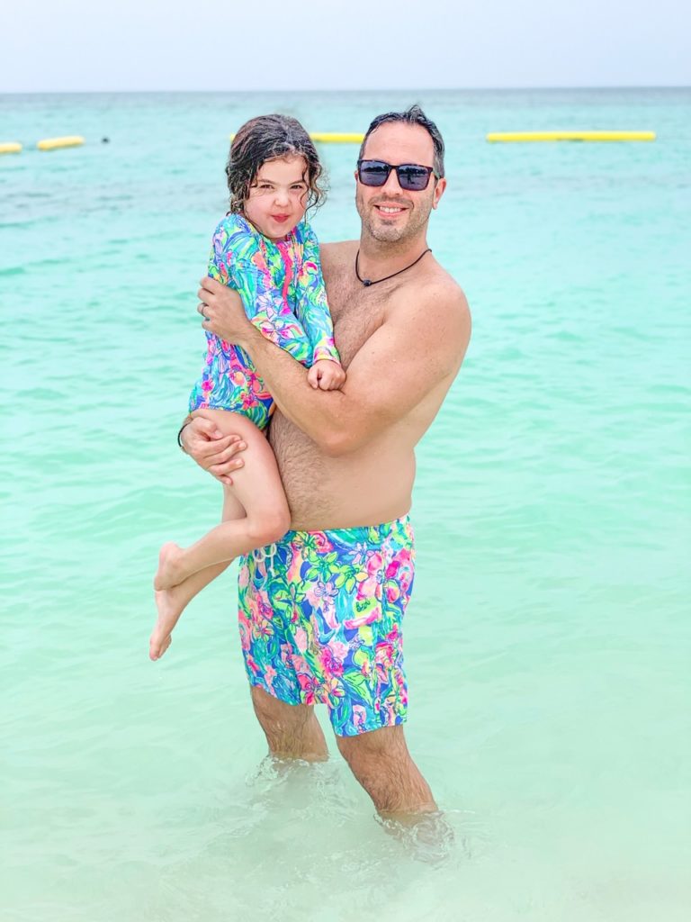 matching swimwear family